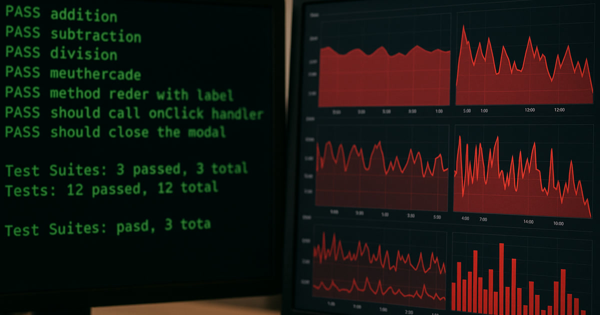 AI Wrote Perfect Unit Tests. The App Still Broke in Production.